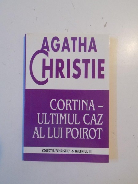 CORTINA - ULTIMUL CAZ AL LUI POIROT de AGATHA CHRISTIE