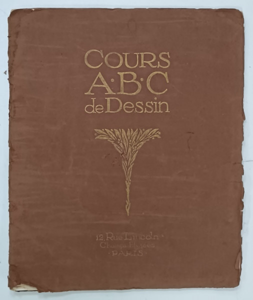 COURS A.B.C. de DESSIN , ALBUM 1925