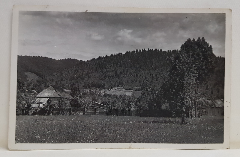 COVASNA , CASA INTRE DEALURI , FOTOGRAFIE TIP CARTE POSTALA , 1945