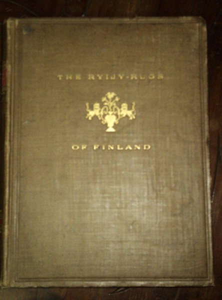 COVOARE FINLANDEZE,  U. T. SIRELIUS, HELSINKI, 1926