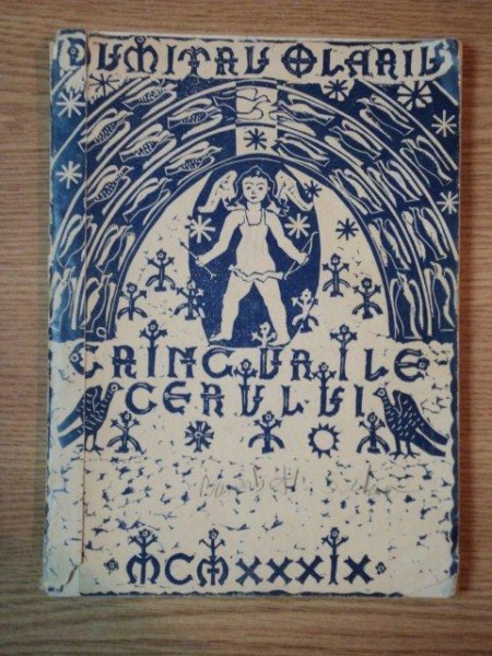 CRINGURILE CERULUI POESII de DUMITRU OLARIU,1939