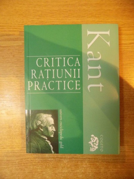 CRITICA RATIUNII PRACTICE de EMMANUEL KANT