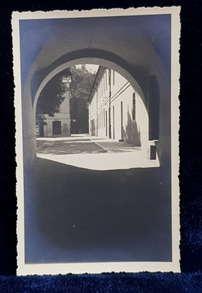 CURTE INTERIOARA , BRASOV , FOTOGRAFIE TIP CARTE POSTALA , 1934