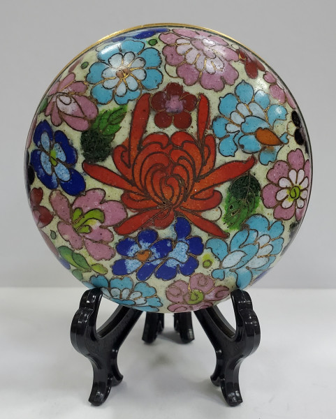 Cutiuta pentru bijuterii, Cloisonne, China, Secol XX