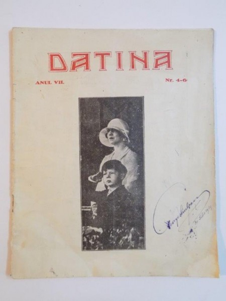 DATINA, ANUL VII, NR. 4-6