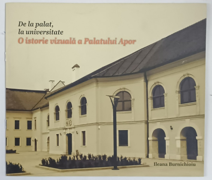 DE LA PALAT , LA UNIVERSITATE , O ISTORIE VIZUALA A PALATULUI APOR de ILEANA BURNICHIOIU , 2009