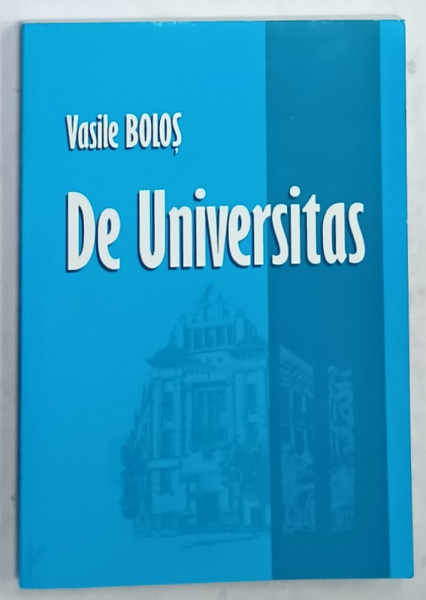 DE UNIVERSITAS de VASILE BOLOS , 2000