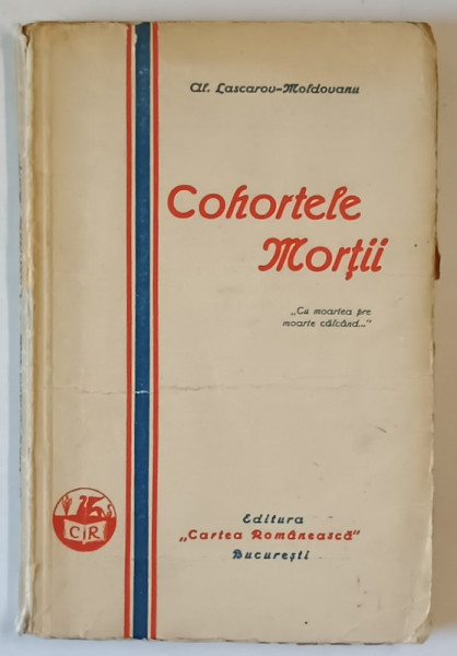 DEDICATIA  LUI AL. LASCAROV - MOLDOVANU CATRE MIHAIL SORBUL PE VOLUMUL ' COHORTELE MORTII ' , 1930