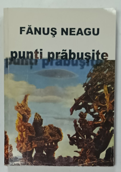 DEDICATIA LUI FANUS NEAGU PE VOLUMUL '' PUNTI PRABUSITE '' , 2002