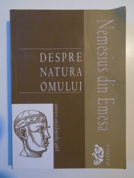 DESPRE NATURA OMULUI de NEMESIUS DIN EMESA 2012