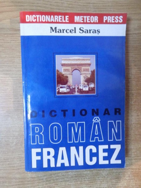 DICTIONAR ROMAN-FRANCEZ de MARCEL SARAS