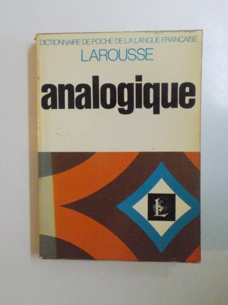 DICTIONNAIRE DE POCHE DE LA LANGUE FRANCAISE , ANALOGIQUE de CHARLES MAQUET , 1971