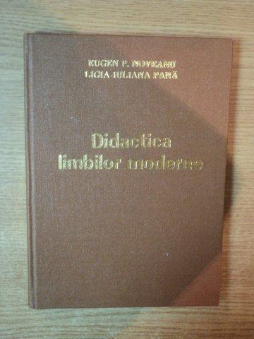 DIDACTICA LIMBILOR MODERNE . METODOLOGIA CERCETARII EXPERIMENTALE de EUGEN P. NOVEANU , LIGIA-IULIANA PANA , 1981 , CONTINE DEDICATIA AUTORILOR