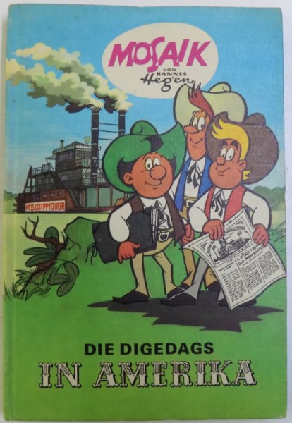 DIE DIGEDAGS IN AMERIKA, MOSAIK VON HANNES HEGEN, 1979 , COTOR UZAT