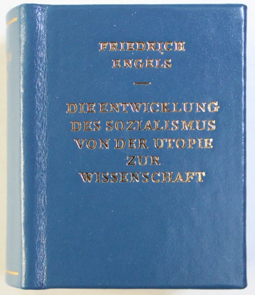 DIE ENTWICKLUNG DES SOZIALISMUS VON DER UTOPIE ZUR WISSENSCHAFT von FRIEDRICH ENGELS , CARTE LILIPUT , 1975