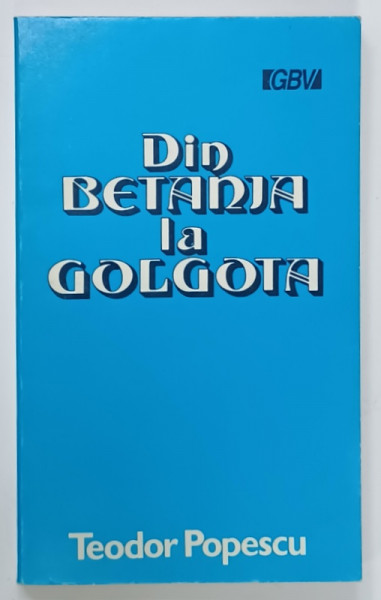 DIN BETANIA LA GOLGOTA de FREDERIC QUEYRAT , 1991