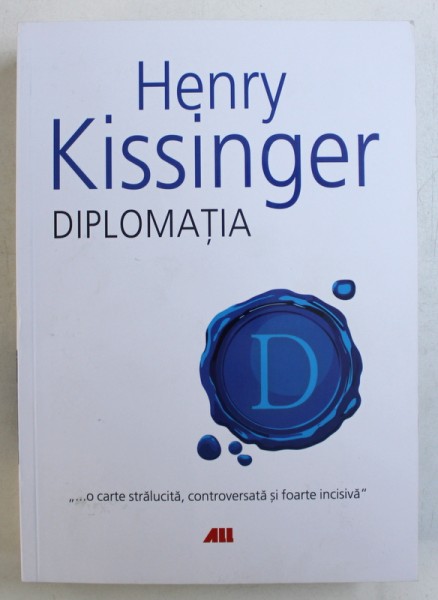 DIPLOMATIA de HENRY KISSINGER ,  2018