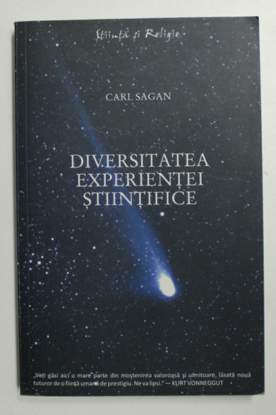 DIVERSITATEA EXPERIENTEI STIINTIFICE de CARL SAGAN , 2009