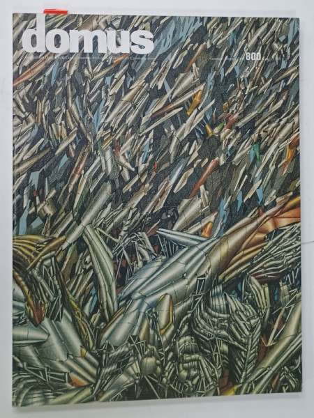 DOMUS ,  ARCHITECTURA , DESIGN , ARTE , COMUNICAZIONE , REVISTA CU TEXT IN  ITALIANA  SI ENGLEZA , NR. 800 , 1998