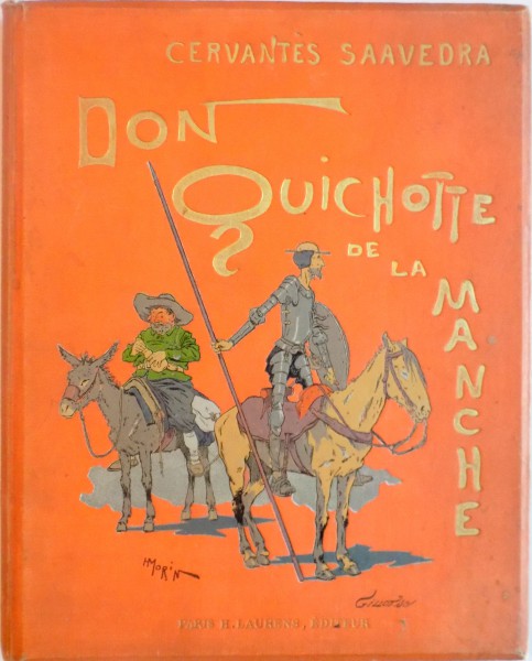 DON QUICHOTTE DE LA MANCHE par MICHEL CERVANTES SAAVEDRA, PARIS