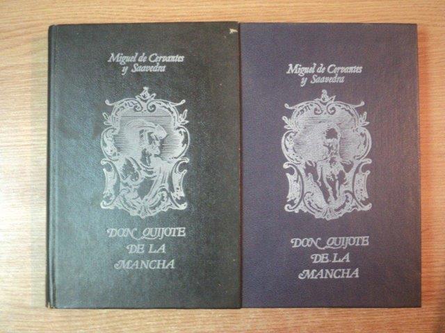 DON QUIJOTE DE LA MANCHA , VOL. I - II de MIGUEL DE CERVANTES Y  SAAVEDRA , Chisinau 1993