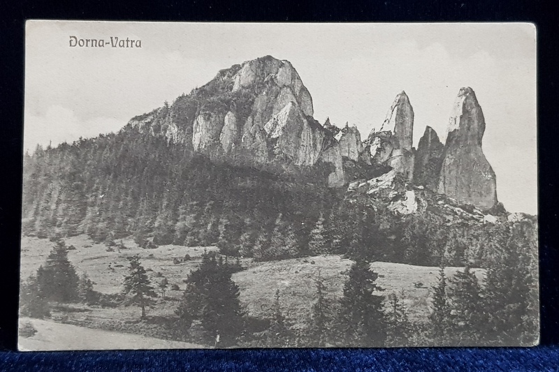 DORNA - VATRA - PEISAJ MONTAN , CARTE POSTALA ILUSTRATA , MONOCROMA, INTERBELICA