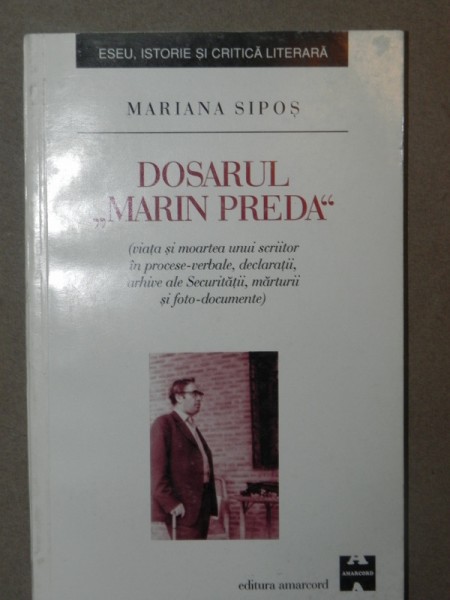 DOSARUL ''MARIN PREDA''-MARIANA SIPOS  TIMISOARA 1999