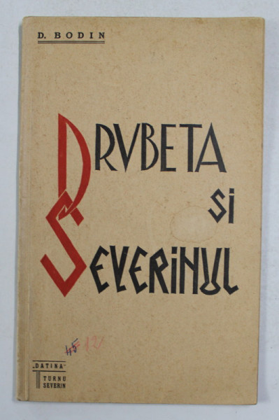 DRUBETA SI SEVERINUL de D. BODIN , 1939