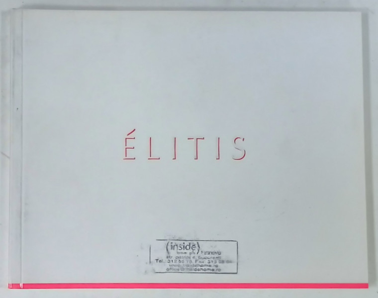 ELITIS , CATALOG DE TAPETE PENTRU INTERIOR SI MATERIAL TEXTIL , TEXT IN  FRANCEZA  SI ENGLEZA , ANII  '2000