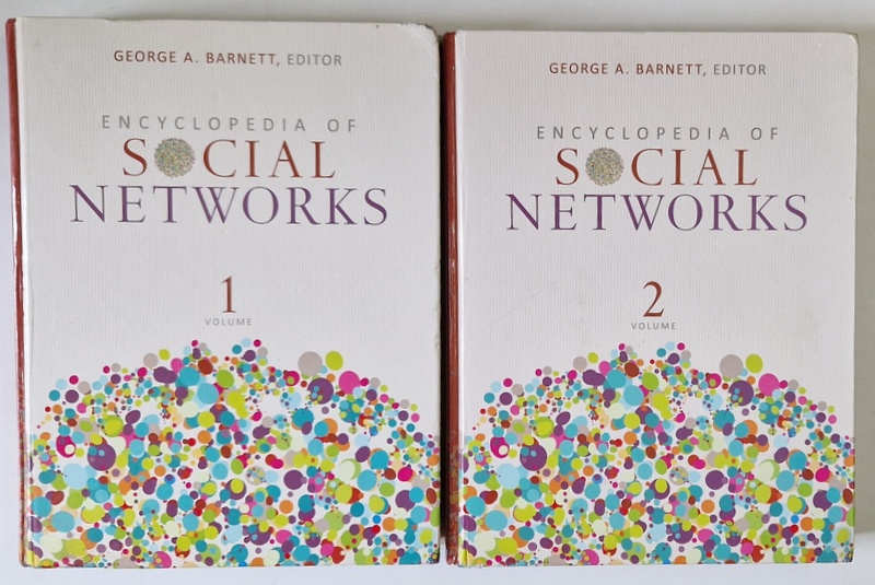 ENCYCLOPEDIA OF SOCIAL NETWORKS , editor GEORGE A. BARNETT , VOLUMELE  I - II , 2011 , PREZINTA HALOURI DE APA