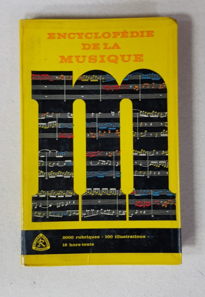 ENCYCLOPEDIE DE LA MUSIQUE par FRANK ONNEN , 1964