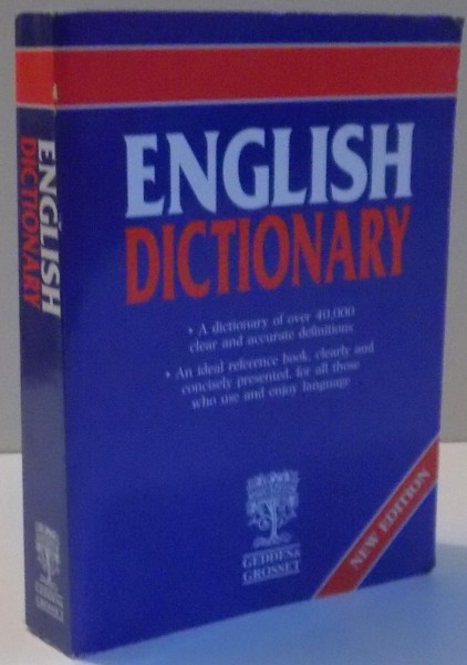 ENGLISH DICTIONARY , 1999