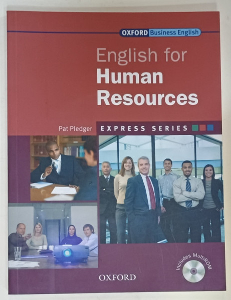 ENGLISH  FOR HUMAN RESOURCES by PAT PLEDGER , INCLUDE MultiROM , 2007