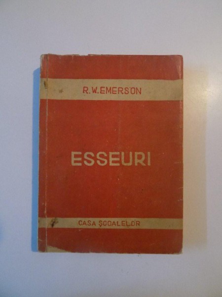 ESSEURI de R.W. EMERSON , 1945