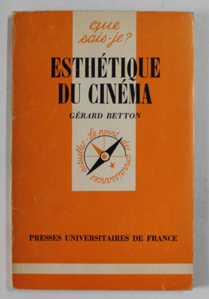 ESTHETIQUE DU CINEMA par GERARD BETTON , 1983