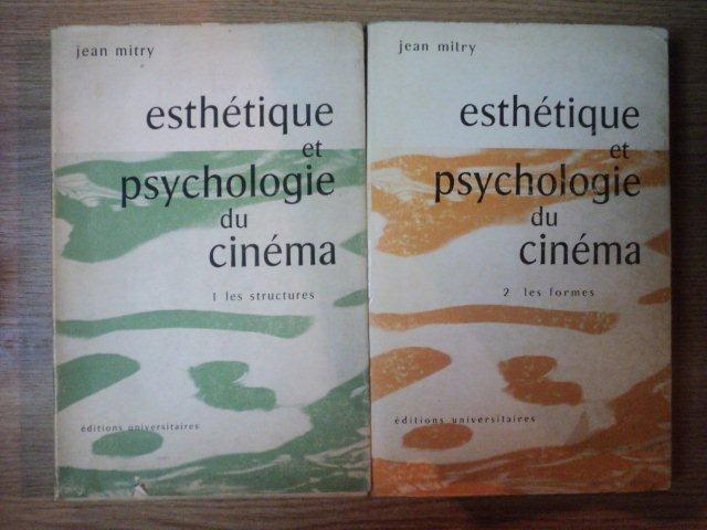 ESTHETIQUE ET PSYCHOLOGIE DU CINEMA VOL I , II de JEAN MITRY , 1963