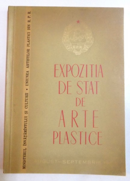 EXPOZITIA DE STAT DE ARTE PLASTICE , AUGUST-SEPTEMBRIE 1959