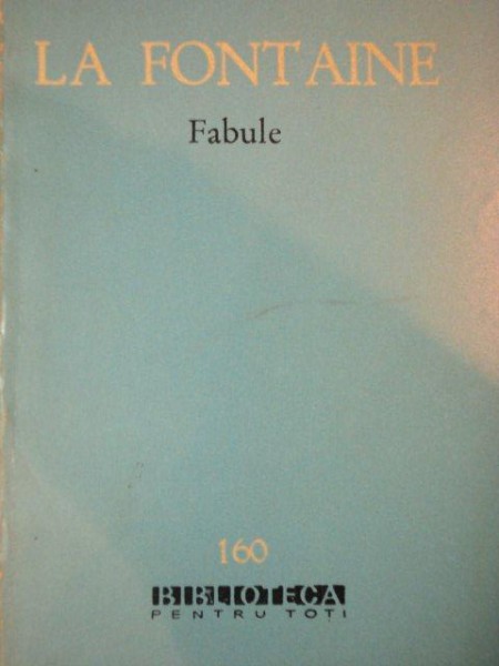 FABULE de LA FONTAINE  1963