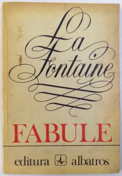 FABULE de LA FONTAINE , 1978