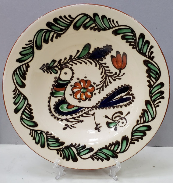 Farfurie din ceramica, Korund, Secol 20.