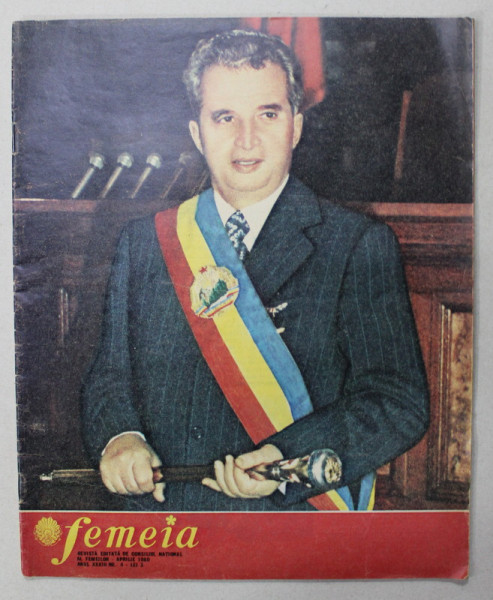 FEMEIA , REVISTA EDITATA DE CONSILIUL NATIONAL AL FEMEILOR , NR. 4 , 1980