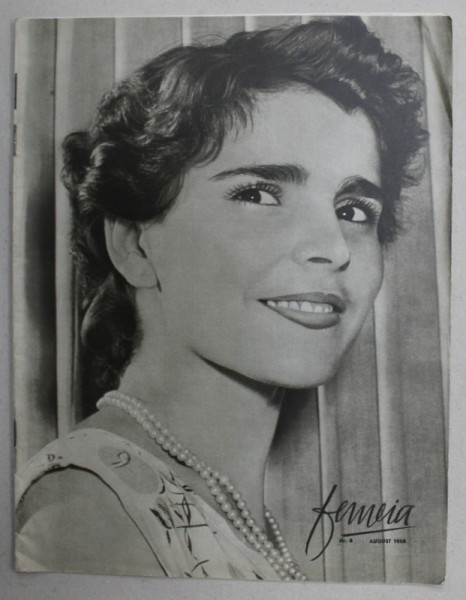 FEMEIA , REVISTA SOCIAL - POLITICA SI CULTURALA , NR. 8 , 1958