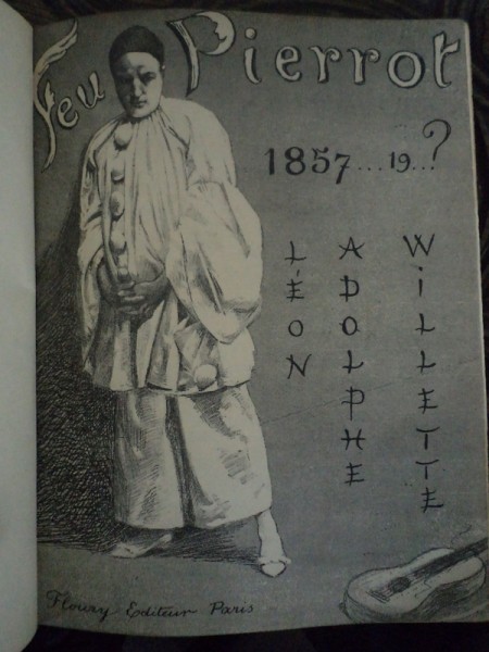 FEU PIERROT de A. WILLETTE, PARIS 1919