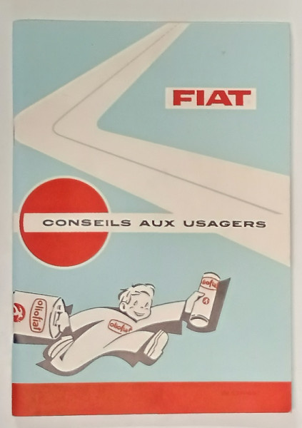 FIAT , CONSEILS AUX USAGERS , 1965