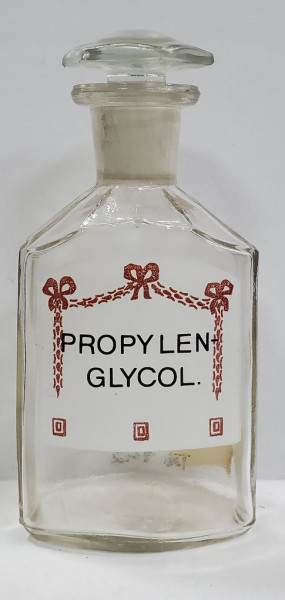 Flacon din sticla, pentru farmacie, PROPYLEN-GLYCOL.
