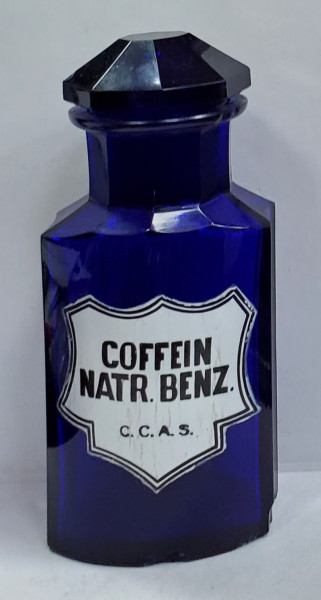 FLACON PENTRU FARMACIE - COFFEIN NATR. BENZ