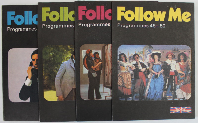 FOLLOW ME , FOUR VOLUMES , by BARRY TOMALIN , 1987