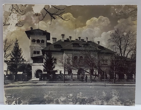 FOTO- TEHNICA NICOLAE TATU , BUCURESTI , PALATUL KISELEFF ( RIDICATA DE ALEXANDRU CANDIANO - POPESCU ) , RESEDINTA A FAMILIEI REGALE ,  1940