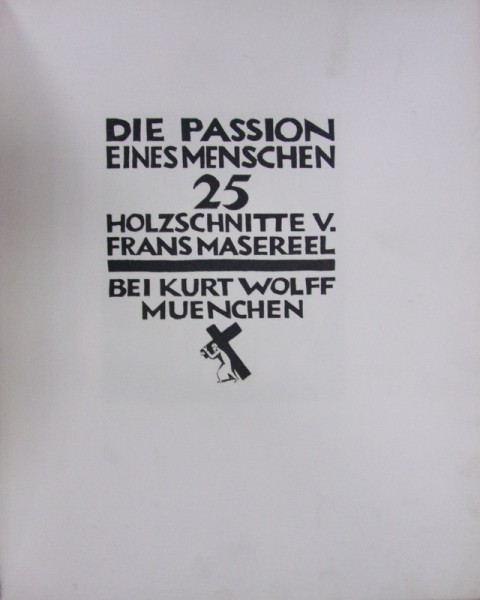 FRANZ MASSEREL DIE PASSION EINES MENSCHEN  -25 GRAVURI ORIGINALE