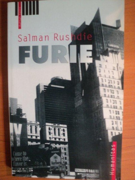 FURIE de SALMAN RUSHDIE , Bucuresti